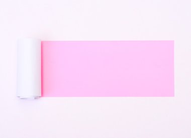 metin alanı olan beyaz kağıt sökük