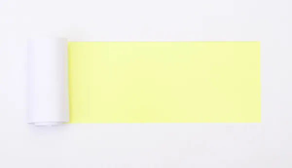 Hârtie albă ruptă cu spațiu pentru text — Fotografie, imagine de stoc