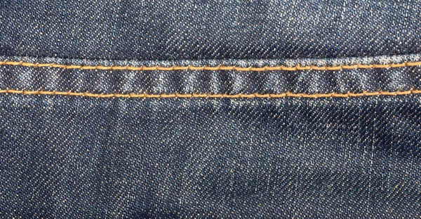 Donker blauwe denim jeans — Stockfoto