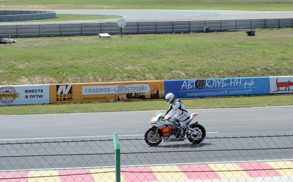 Corridas de moto — Fotografia de Stock