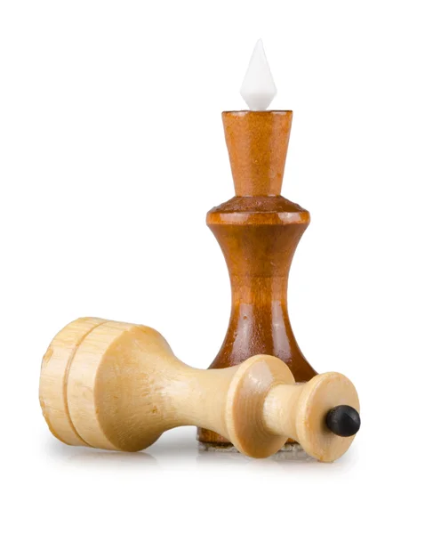 Chess isolated — Stock Photo, Image