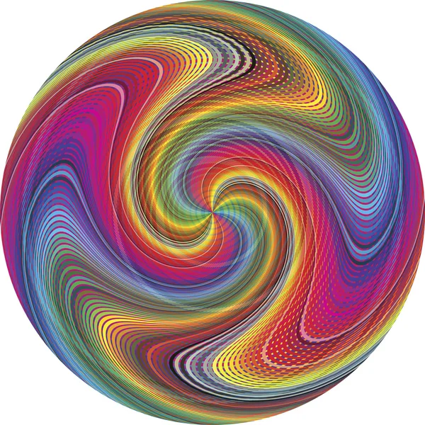 Typhon de couleur — Image vectorielle