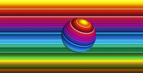 Spinning ball — Stock Photo, Image