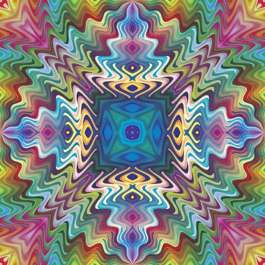 Dikişsiz Kızılderili vektör desen