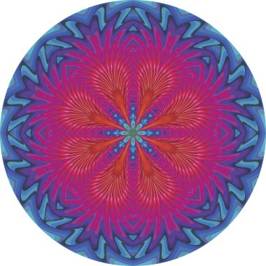 Arabesk vektör rozet