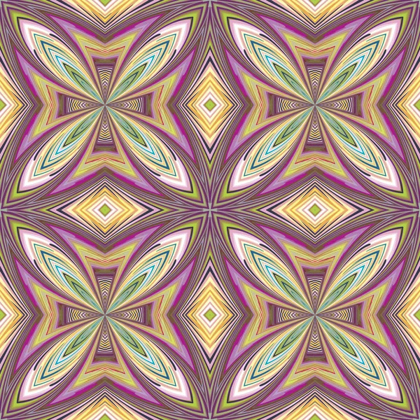 Motif floral moderne d'Asie — Image vectorielle