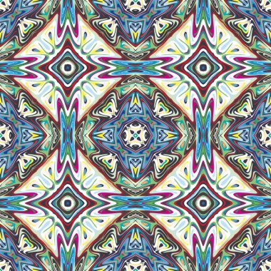 Kızılderili vektör desen ile antik motifler