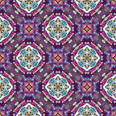 Kızılderili vektör desen ile antik motifler