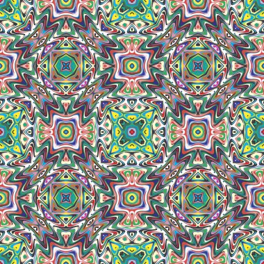 Kızılderili vektör desen ile antik motifler