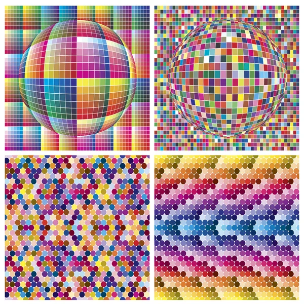 Monde des couleurs — Image vectorielle