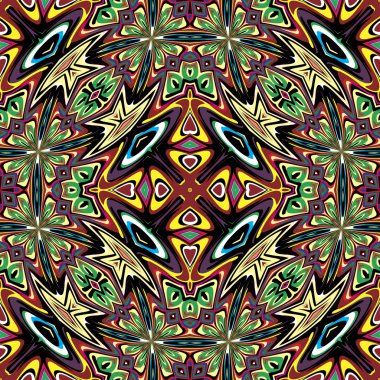 Modern Meksika Tekstil tasarım