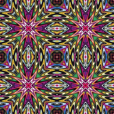 Modern Meksika Tekstil tasarım