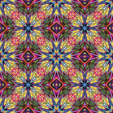 latin Amerika modern kumaş tasarım