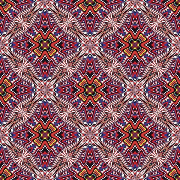 Modern textile design from the Caribbean — Stockvector