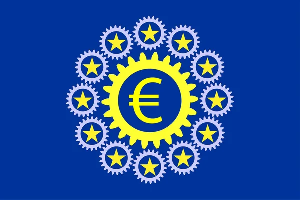 Verenigd Europa — Stockfoto