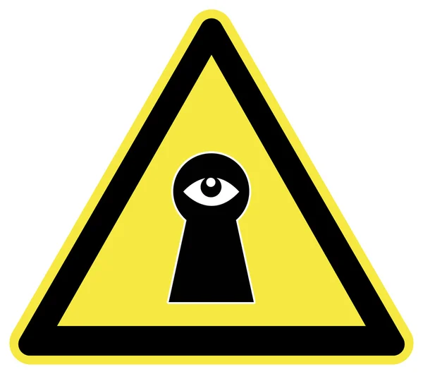 Caution Spy — Stock Photo, Image