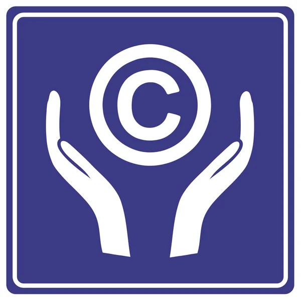 Proteger os direitos autorais — Fotografia de Stock