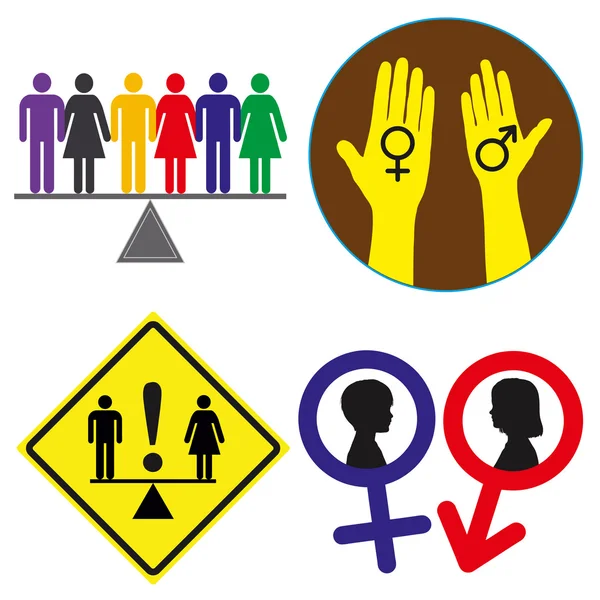 Equidad de genero imágenes de stock de arte vectorial | Depositphotos Equidad de genero imágenes de stock de arte vectorial | Depositphotos