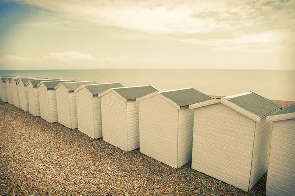 Scrap metal on beach — Stock Photo, Image