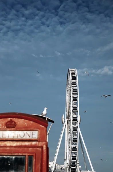 Ferris wiel brighton Engeland amusement Rechtenvrije Stockfoto's