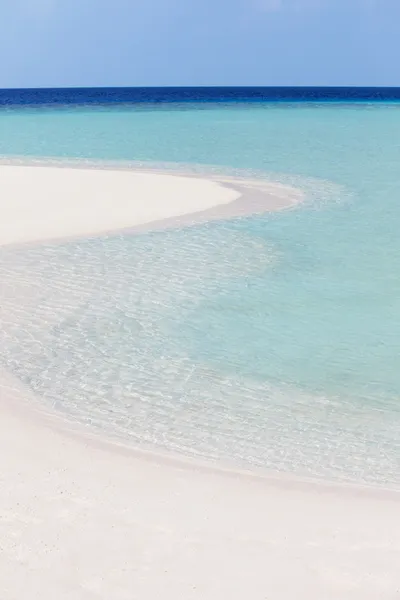 Beautiful Deserted Tropical Beach — Stock Photo, Image