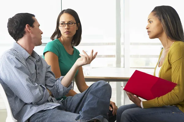 Couple Having Relationship Counselling — Stock Photo