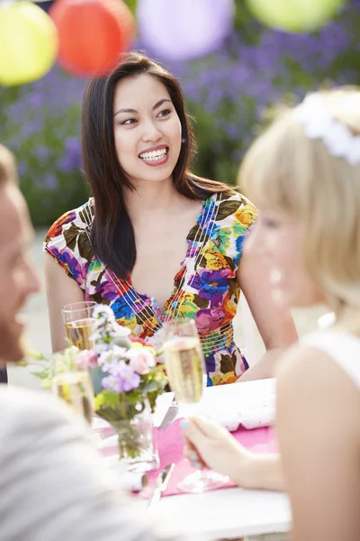 Female Guest At Wedding — Stock Photo, Image
