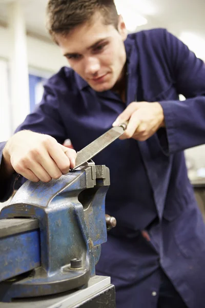 Apprentice Engineer Working — Stock Photo, Image