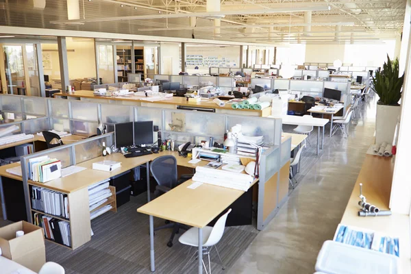 Lege moderne open plan kantoor — Stockfoto
