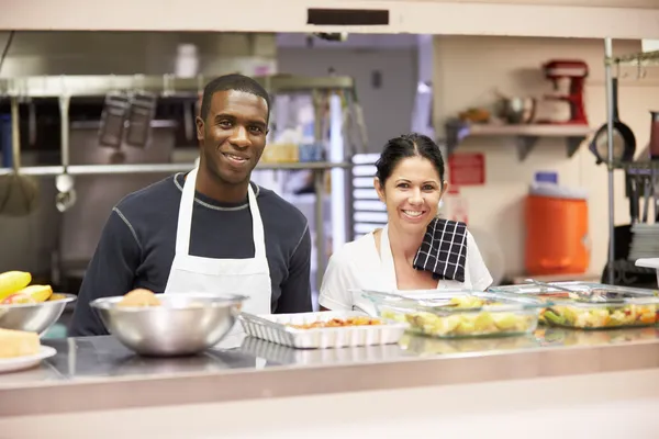 Portrait du personnel de cuisine — Photo