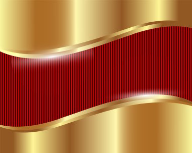 dalgalı altın arka plan