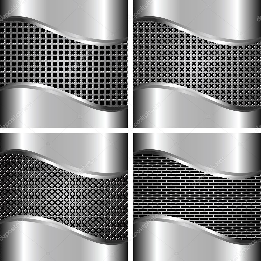 A set of metal backgrounds 2