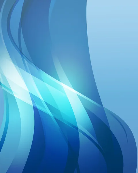 抽象的な青い背景 3 — ストックベクタ
