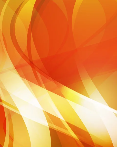 抽象的なオレンジ色の背景 4 — ストックベクタ
