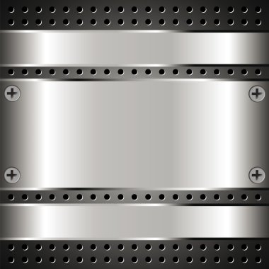 Metalik arka plan ile kılavuz 2