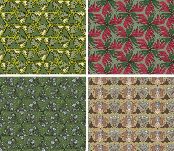 Dikişsiz desen 6 set