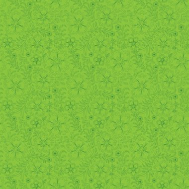 Dikişsiz çiçekli narin desen