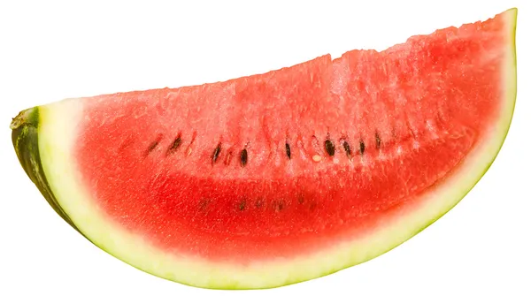 Scheibe reife saftige Wassermelone — Stockfoto
