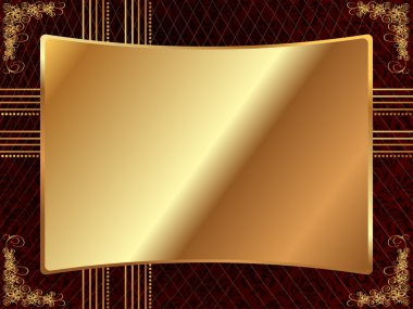 Altın Çerçeve desenli 4