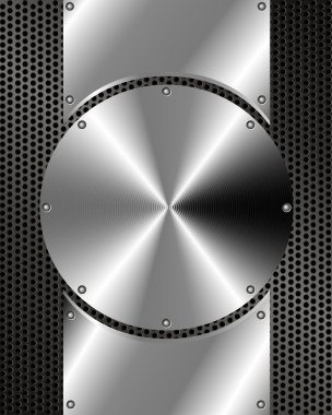 Çelik disk 3 ile metal ızgara