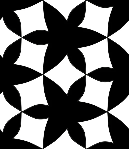 Modèle monochrome sans couture 7 — Image vectorielle