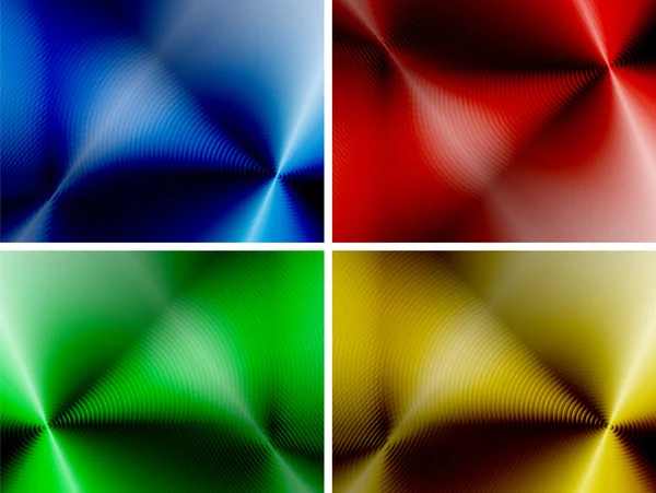 Conjunto de fondos abstractos multicolores — Archivo Imágenes Vectoriales