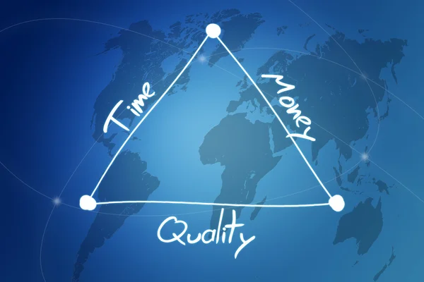 Tiempo dinero de calidad —  Fotos de Stock