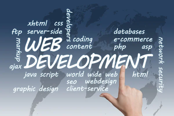 Desenvolvimento web — Fotografia de Stock