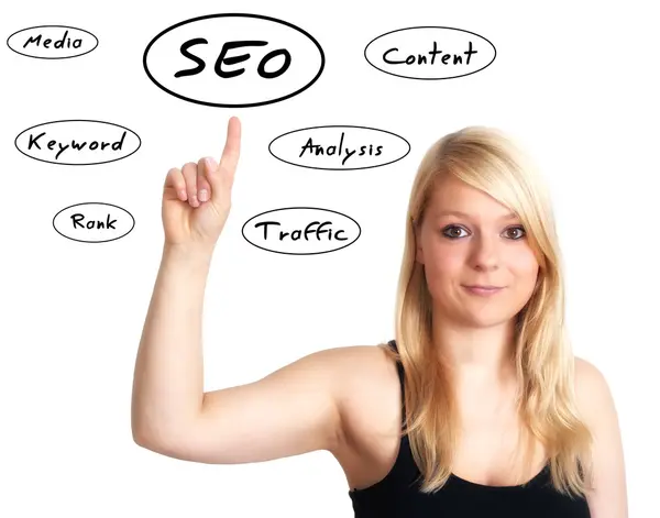 Concepto SEO — Foto de Stock