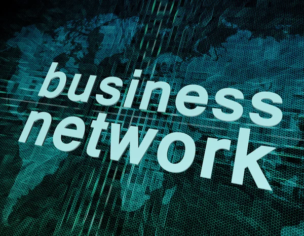 Business Network — Stock Photo, Image