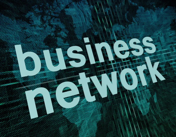 Business Network — Stock Photo, Image