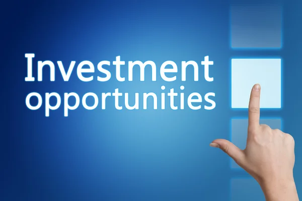 Investment opportunities — Stock Photo, Image