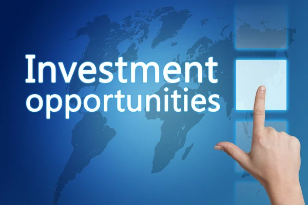 Investiční příležitosti — Stock fotografie