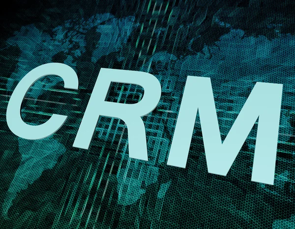 Concepto CRM — Foto de Stock